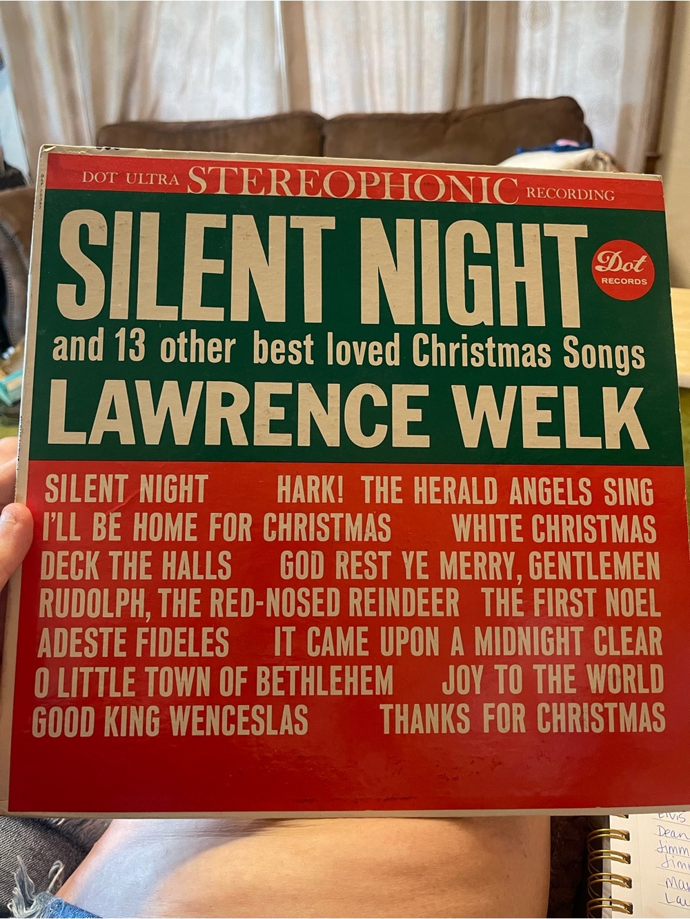Lawrence Welk Silent Night And 13 Other Best Loved Christmas Songs Vintage 60's